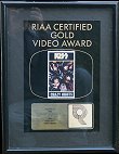Crazy Nights video Gold Award Hologram "R" style